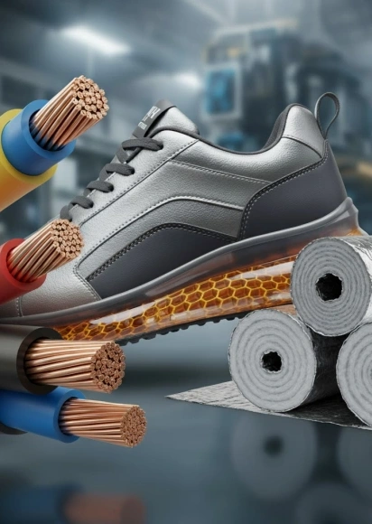 Wire & cable insulation, footwear materials, artificial leather, and thermal insulation sheets