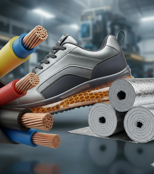 Wire & cable insulation, footwear materials, artificial leather, and thermal insulation sheets